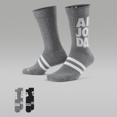 Jordan Legacy Jumpman Classics Crew Socks 2 Pair